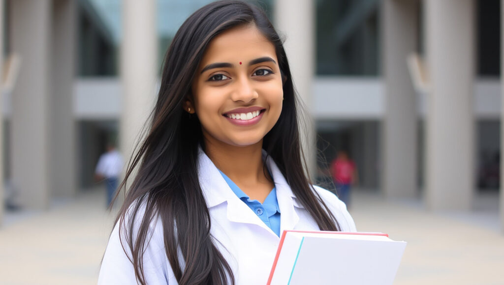 Medical student preparing for PG counselling and residency